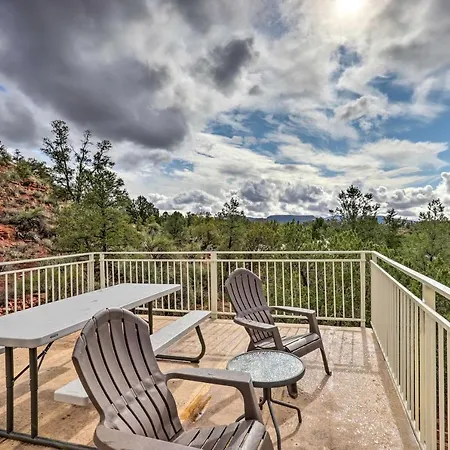Sedona Hideaway With Rooftop Deck And Mountain Views!